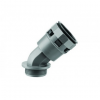 DKC PAL17M20N Муфта 45 грд. труба-коробка DN 17 мм, М20х1,5