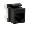 DKC RNK6U180BK Модуль Keystone RJ45 CAT6 неэкранированный, 180 градусов