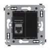 DKC 4402363 Компьютерная розетка RJ-45 в стену, кат.5e одинарная экранированная