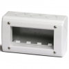 DKC 54740 Модульная настен. коробка для эл/устан. изделий VIVA, IP40,4мод.