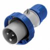 DKC DIS2181633P Вилка кабельная с безвинтовыми клеммами IP67 16A 2P+E 230В
