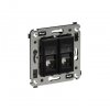 DKC 4412294 Компьютерная розетка RJ-45 в стену, кат.6 двойная
