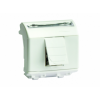 DKC 75121S Тел.роз. RJ12, 6P6C,Brava, слон.кость, 2мод