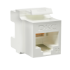 DKC RNK6AU180WH Модуль Keystone RJ45 CAT6А неэкранированный, 180 градусов