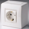 DKC 10482 Коробка в сборе с силовой розеткой