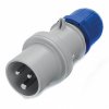 DKC DIS2133233F Вилка кабельная с безвинтовыми клеммами IP44 32A 2P+E 230В