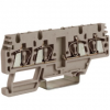 DKC ZHM170GR HMM.2/2+2/AGR, проходной зажим, 2 ввод/2 вывода