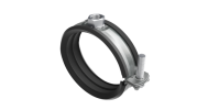DKC BHL21038 Хомут быстрой фиксации с изоляцией с гайкой М8 для труб d 3/8"