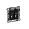 DKC 4412464 Компьютерная розетка RJ-45 в стену, кат.5e двойная