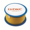 DKC AZO313BY Колечко маркировочное /, 2.5-5 мм