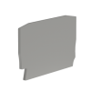 DKC ZEFC401GR Крышка для клеммы 2 точки подключения на 4 кв.мм