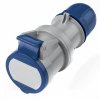 DKC DIS3131643P Розетка кабельная с безвинтовыми клеммами IP44 16A 2P+E 230В