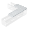 DKC IBMD1022C Пластина соединительная L-обр., длина 90х140 мм, 4отв.