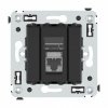 DKC 4412393 Компьютерная розетка RJ-45 в стену, кат.6 экранированная одинарная