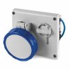DKC DIS4053283 Розетка панельная с механической блокировкой IP67 32А 2P+E 230В