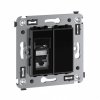 DKC 4402393 Компьютерная розетка RJ-45 в стену, кат.6 одинарная экранированная