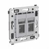 DKC 4404374 Компьютерная розетка RJ-45 в стену, кат.6А двойная