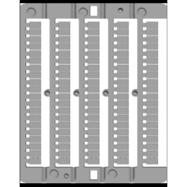 Фотография товара 'DKC ZN80V1H CNU/8/51 символ "V1", горизонтальная ориентация'
