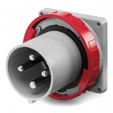 Фотография товара 'DKC DIS24612597 Вилка панельная прямая IP67 125А 3P+E+N 400В'