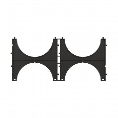 Фотография товара 'DKC 025112 Держатель расстояния (кластер) для двустенных труб, д.110мм'