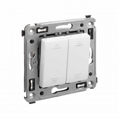 Фотография товара 'DKC 4400124 Инвертор двухклавишный в стену, "Avanti"'