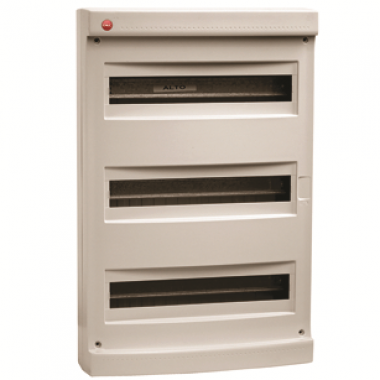 Фотография товара 'DKC 83654 Щиток настен. без дверцы, 54(3Х18) мод.,IP40'