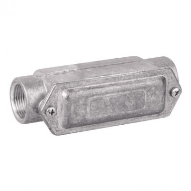 Фотография товара 'DKC 6030-40 Коробка протяжная, 2 ввода 180°, М40х1,5 ,IP55, 171х62х71мм'