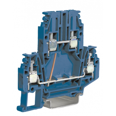 Фотография товара 'DKC ZDB517 DBC.4/CI/ (Ex)i Клемма проходная 4 кв.мм., 2 уровня'