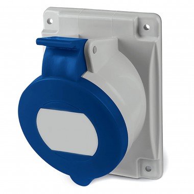 Фотография товара 'DKC DIS4133263 Розетка панельная с наклоном IP44 32А 2P+E 230В'