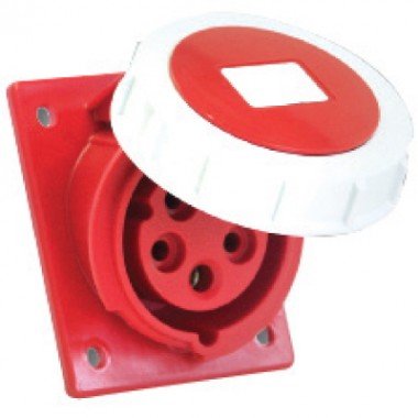 Фотография товара 'DKC DISF440325 Розетка скрытой установки, с наклоном IP67 32A 3P+E+N 400V'