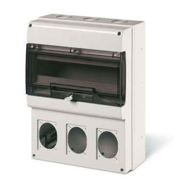 Фотография товара 'DKC DIS6724316 Корпус на 16 модулей и 3 поста с основанием 70х87 мм'