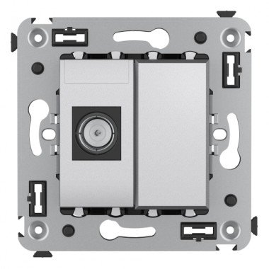 Фотография товара 'DKC 4404503 Розетка TV одиночная в стену'