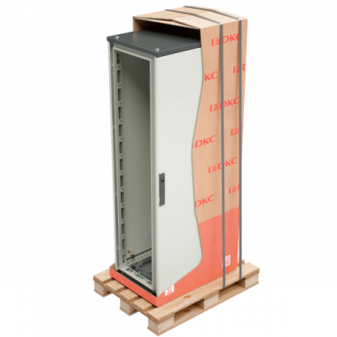 Фотография товара 'DKC R5CQE1868 Комплект шкафа CQE, с дверью и задней панелью, 1800 x 600 x 800 мм'