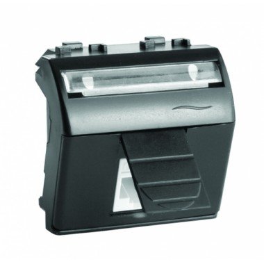 Фотография товара 'DKC 77121N Тел.роз. RJ12, 6P6C, Brava, 2мод'