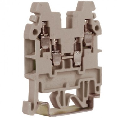 Фотография товара 'DKC ZCR110GR CBR.2GR, проходной зажим 2 ввода/2 вывода, 2,5 кв.мм'