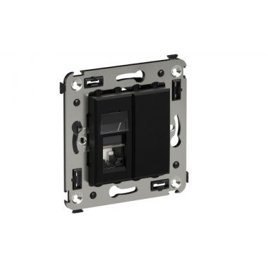 Фотография товара 'DKC 4412313 Телефонная розетка RJ-12 в стену одинарная'