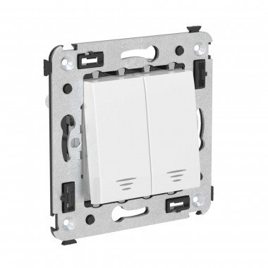 Фотография товара 'DKC 4400154 Кнопка двухклавишная в стену, "Avanti"'