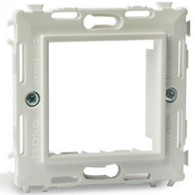 Фотография товара 'DKC 75020SL Каркас на 2 модуля (одноместный) RAL9001'