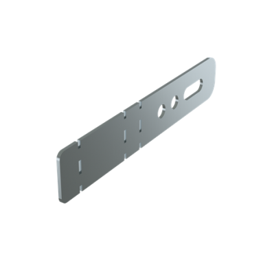 Фотография товара 'DKC UKH500HDZL Держатель двускатной крышки, цинк-ламельный'