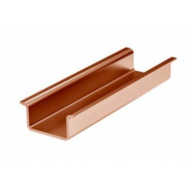 Фотография товара 'DKC 02145CU Дин-рейка медная, с насечкой OMEGA 3A, 35х15мм.'