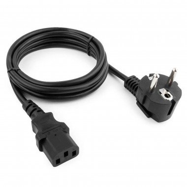 Фотография товара 'DKC R5CORDS310 Кабель питания ДКС, Sсhuko - IEC320 C13, 1 м, сечение 3 х 1,5 мм'