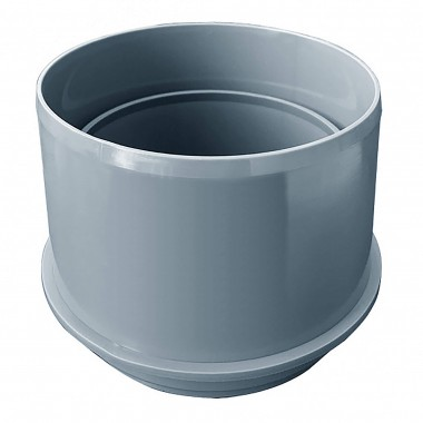 Фотография товара 'DKC 024140 Переходник для двустенных труб, полипропилен, д.125-140мм'