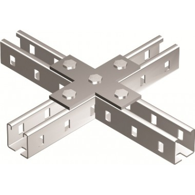 Фотография товара 'DKC BMD1041HDZ Пластина соединительная Х-обр., горячеоцинкованная'