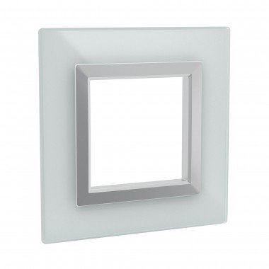 Фотография товара 'DKC 4404822 Рамка из натурального стекла, ,"Avanti", 1 пост (2 мод.)'