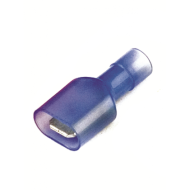 Фотография товара 'DKC 2B22TP Наконечник плоский полностью изолир 1,5-2,5 кв.мм 6,3х0,8 мм (РППИ-П)'