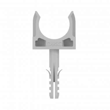 Фотография товара 'DKC 51320 Держатель с защелкой и дюбелем, д.20мм'