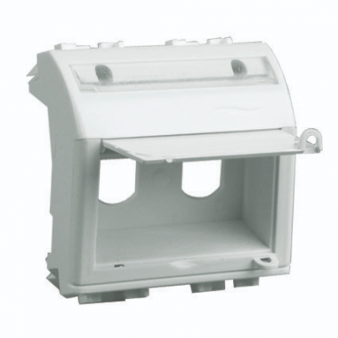 Фотография товара 'DKC 76615B Адаптер для двух оптоволоконных разъемов типа ST'