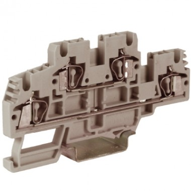 Фотография товара 'DKC ZHD100GR HMD.2GR(Ex), 2-х уровневый проходной зажим 2,5 кв.мм'