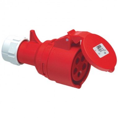 Фотография товара 'DKC DISC040325 Розетка кабельная IP44 32A 3P+E+N 400V'