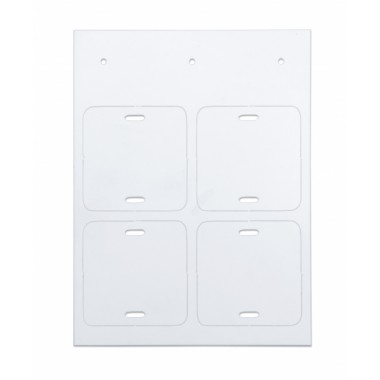 Фотография товара 'DKC CIC55554SQW Маркировка для кабеля квадрат 55/55'